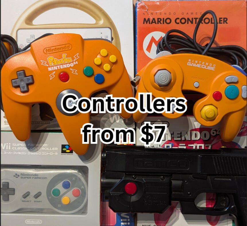Controllers from $7 Controllers from $7