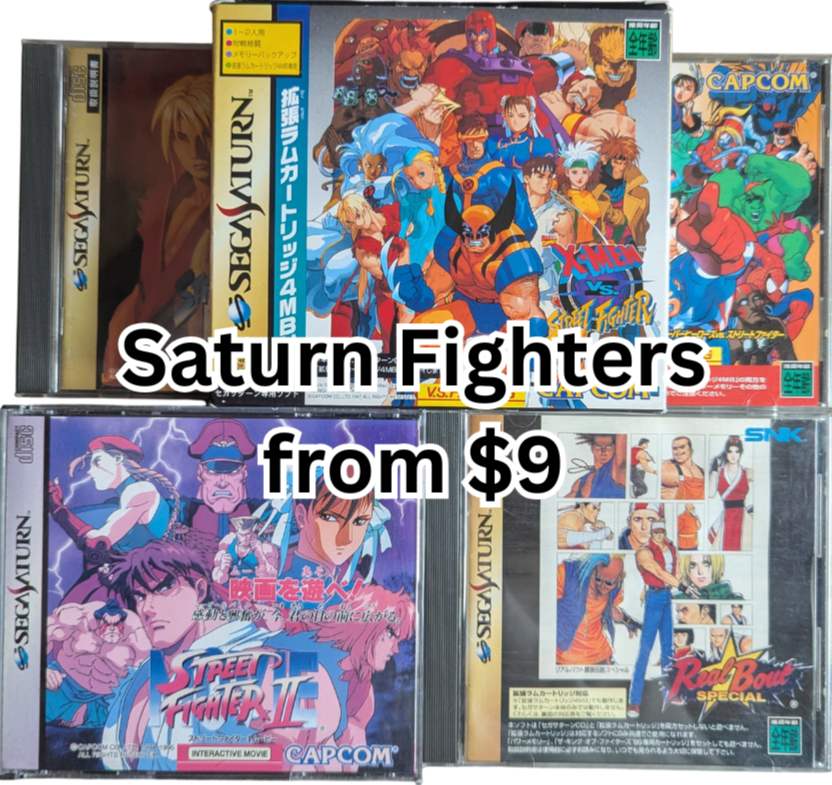Sega Saturn fighters from $9 Sega Saturn fighters from $9